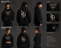 LD Men's Hoodie - Discipline Builds Legacy - oversized fit