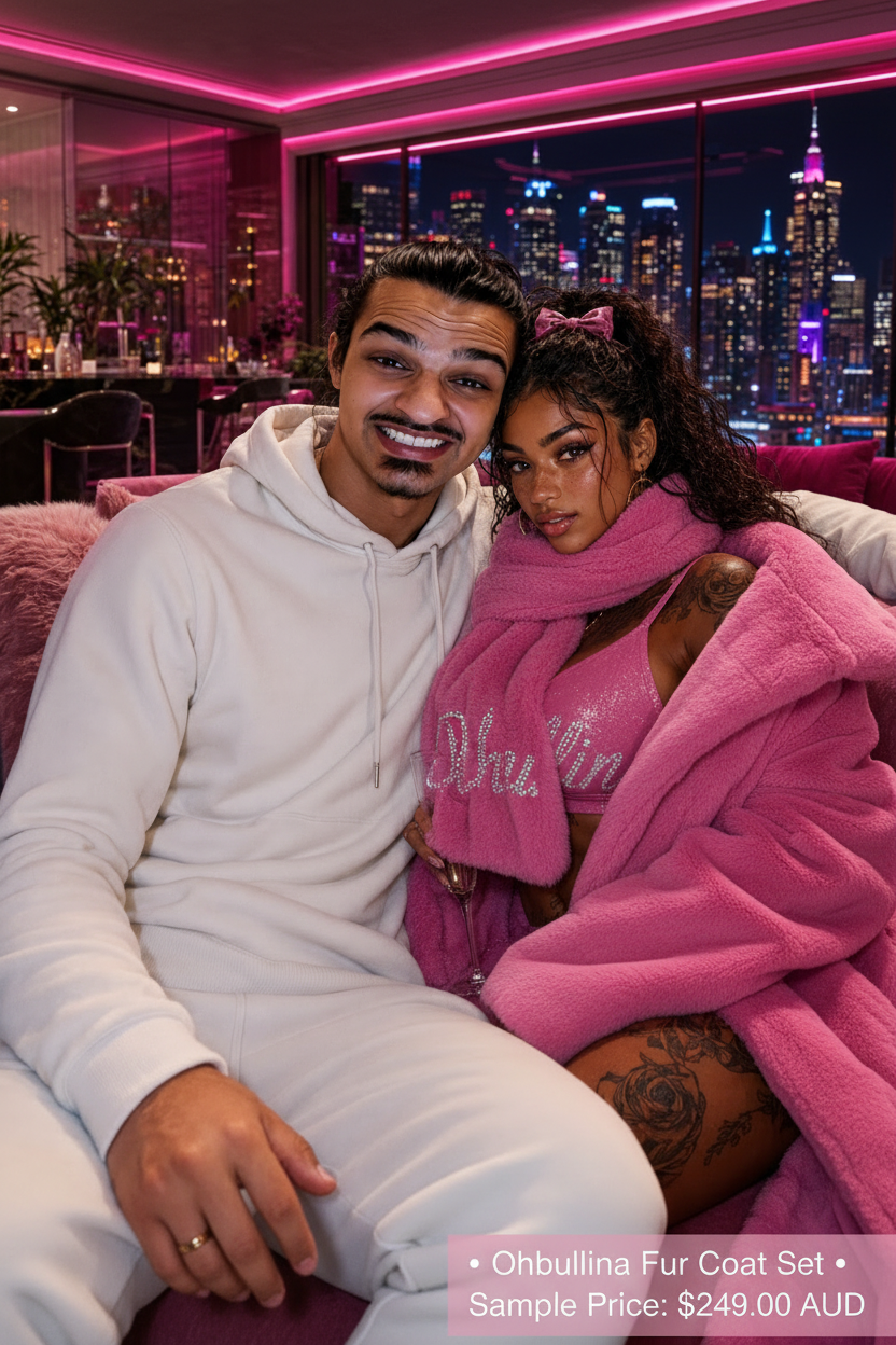 Ohbullina Fur Coat Set