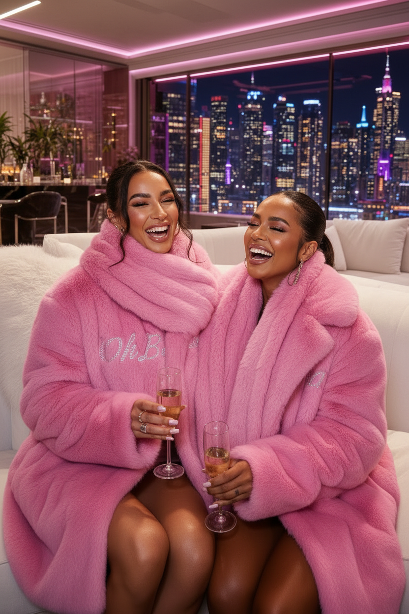 Ohbullina Matching Fur Coat