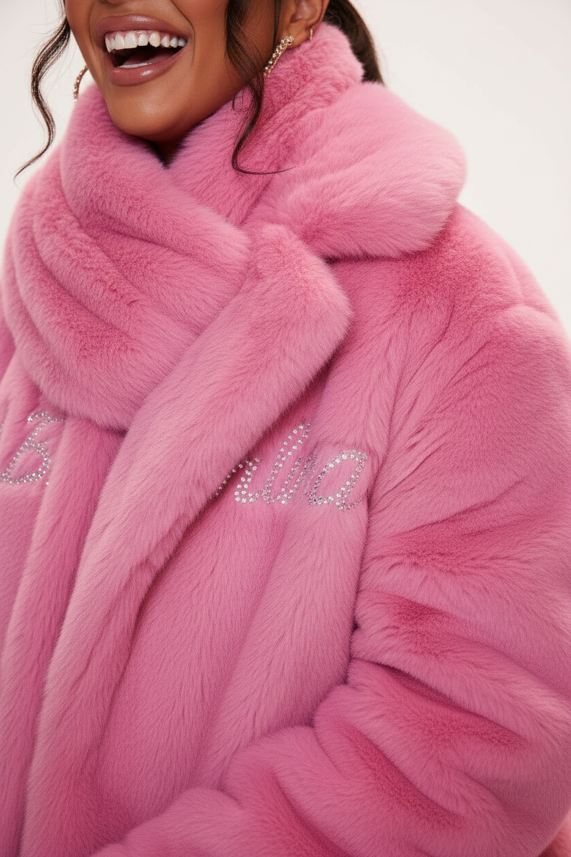 Ohbullina Matching Fur Coat