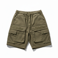 Ohbullina Cargo Shorts Fancy Script